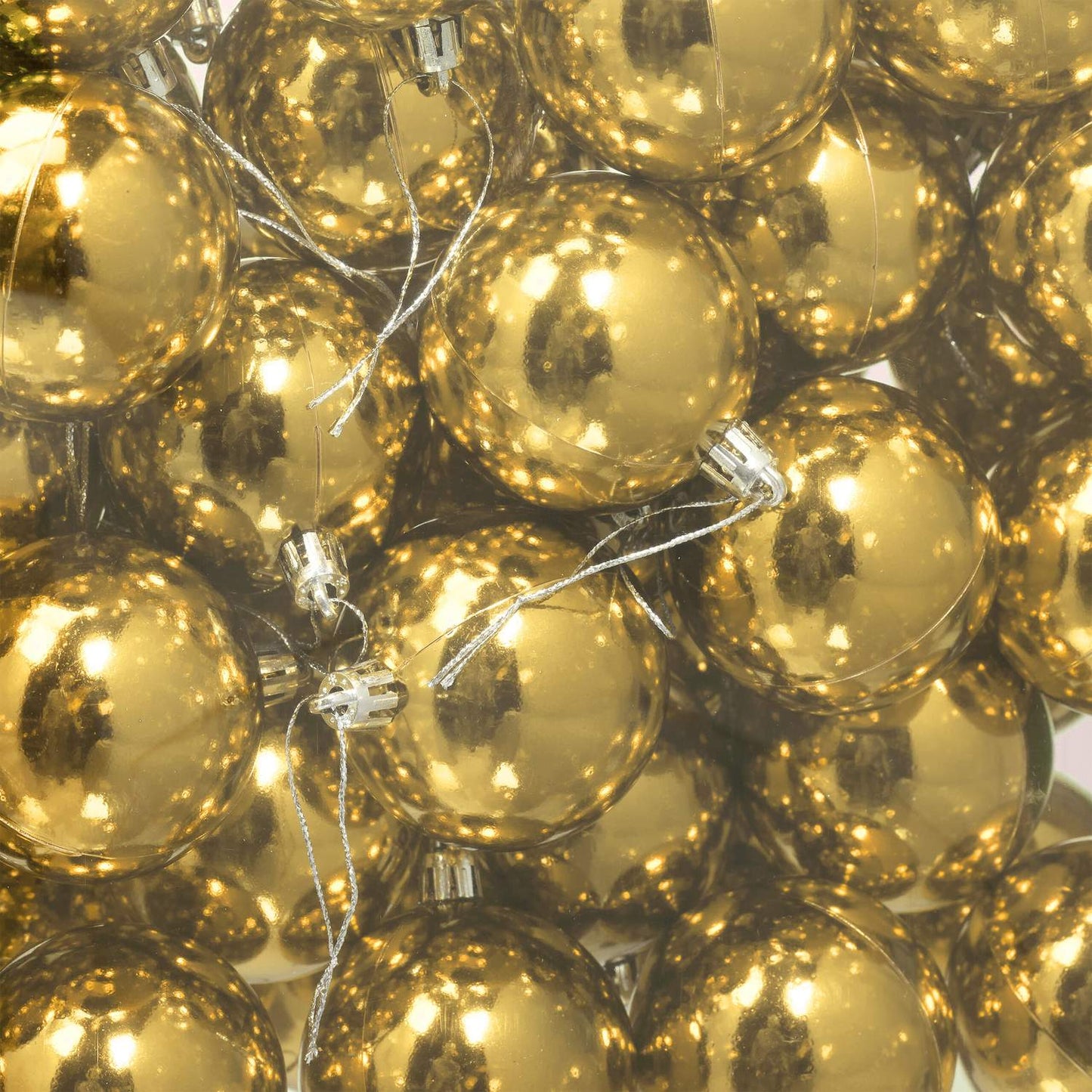 Christmas Tree Baubles Set, 50 Shiny Ornaments