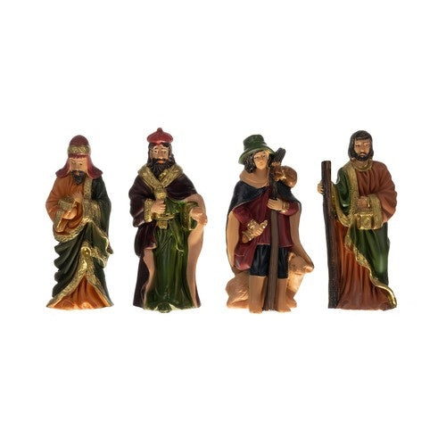 Christmas figurines for the nativity scene - set of 10 Ruhhy
