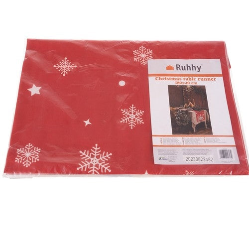 Christmas table runner 150x40cm Ruhhy 22484