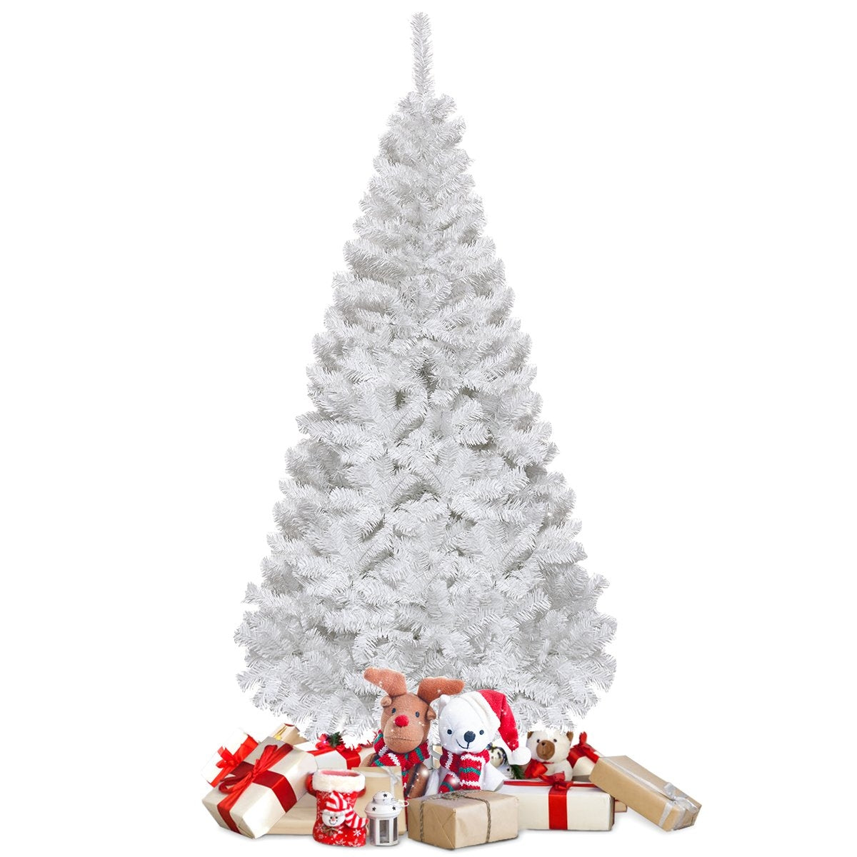 Christmas tree artificial Christmas tree with metal stand 150-240 cm white-180 cm