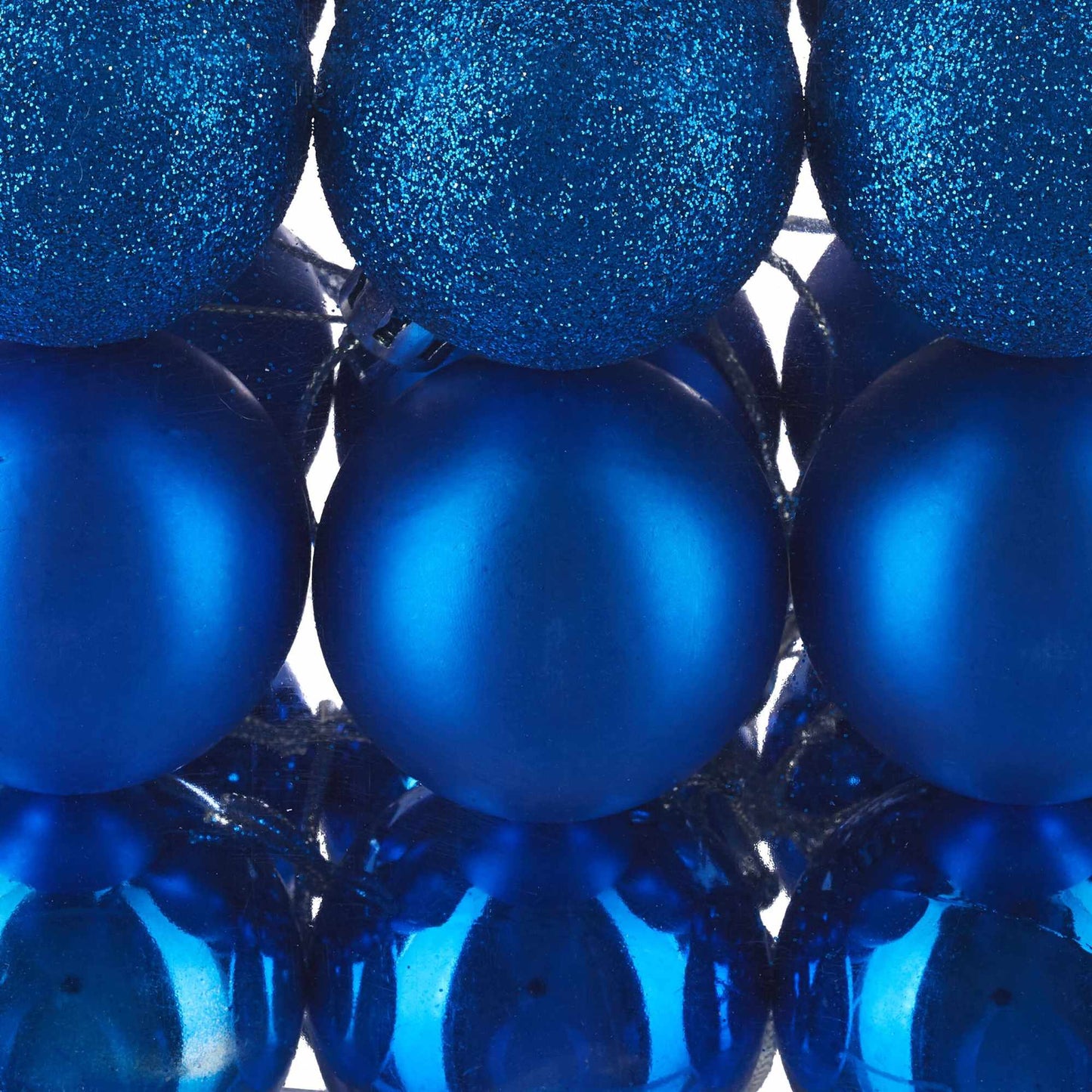 Christmas tree balls in a set of 150