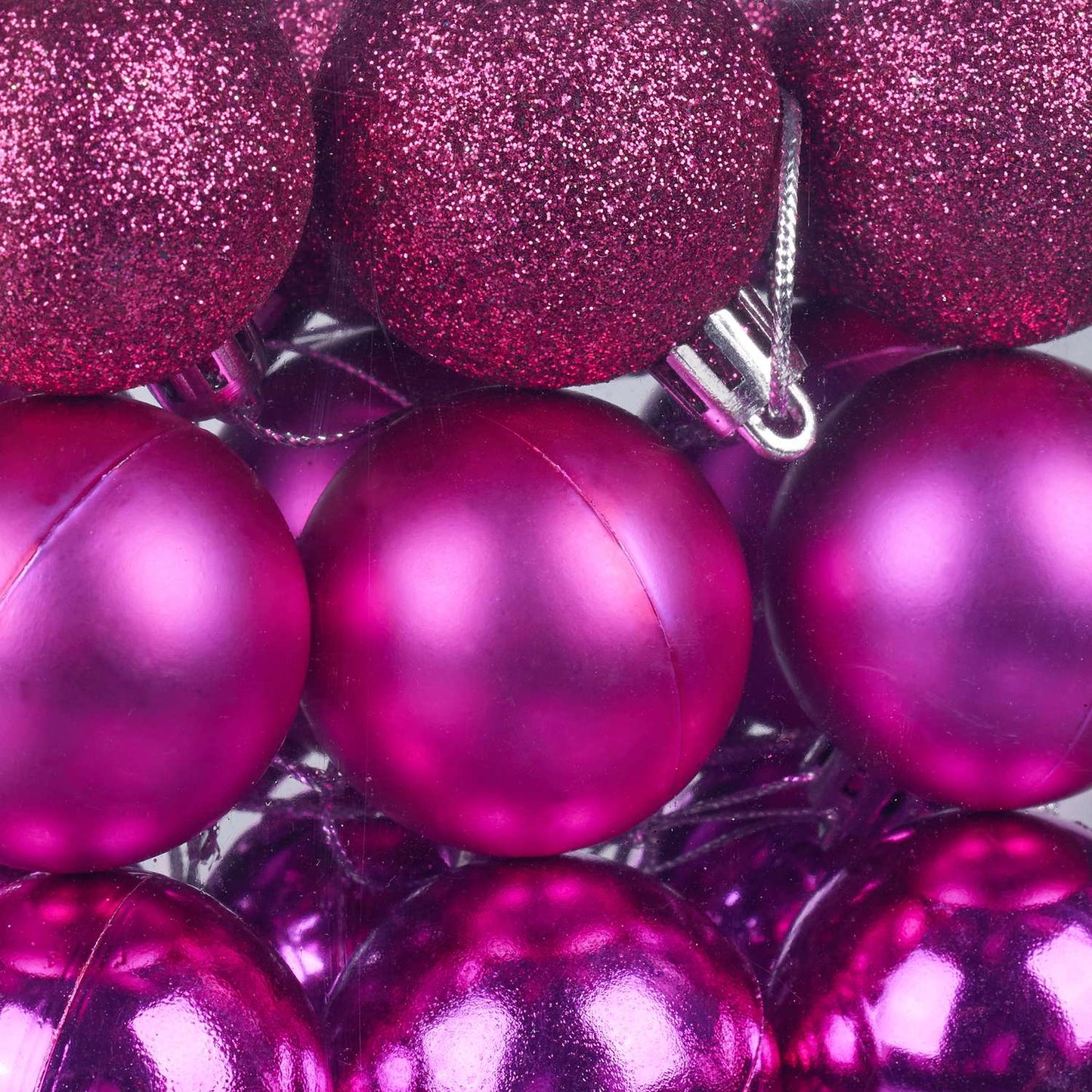 Christmas tree balls in sets of 100