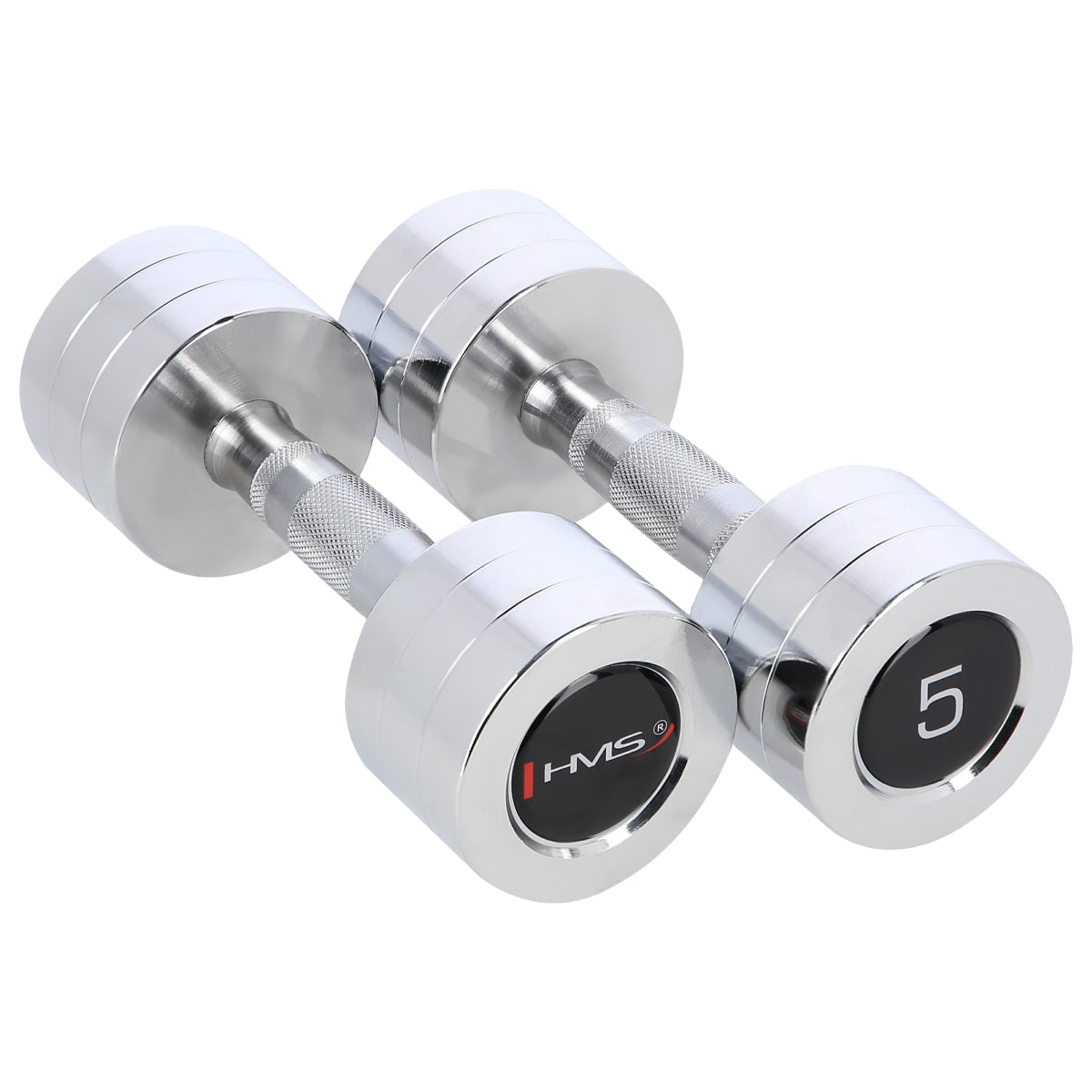 Chrome Dumbbell Set, 2 Pieces