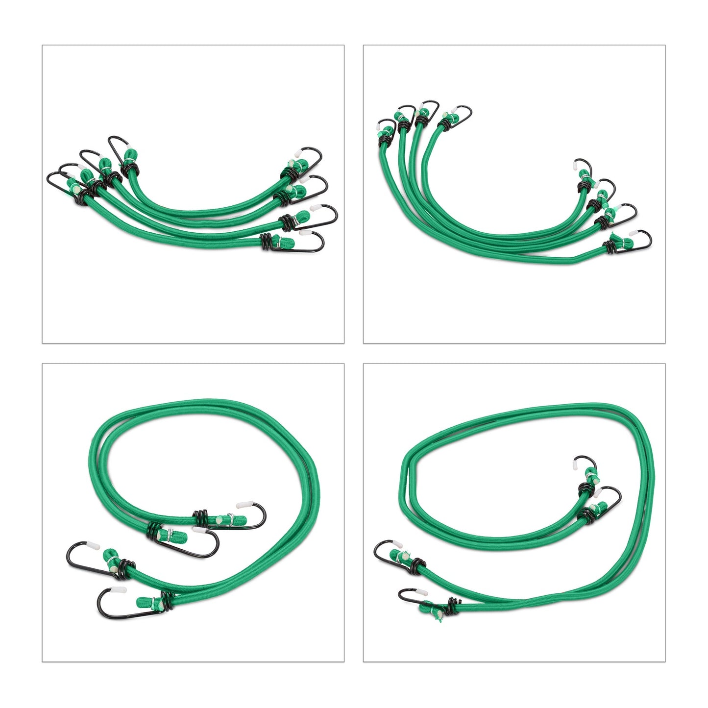 Clamp rubber 12-piece set 4 sizes