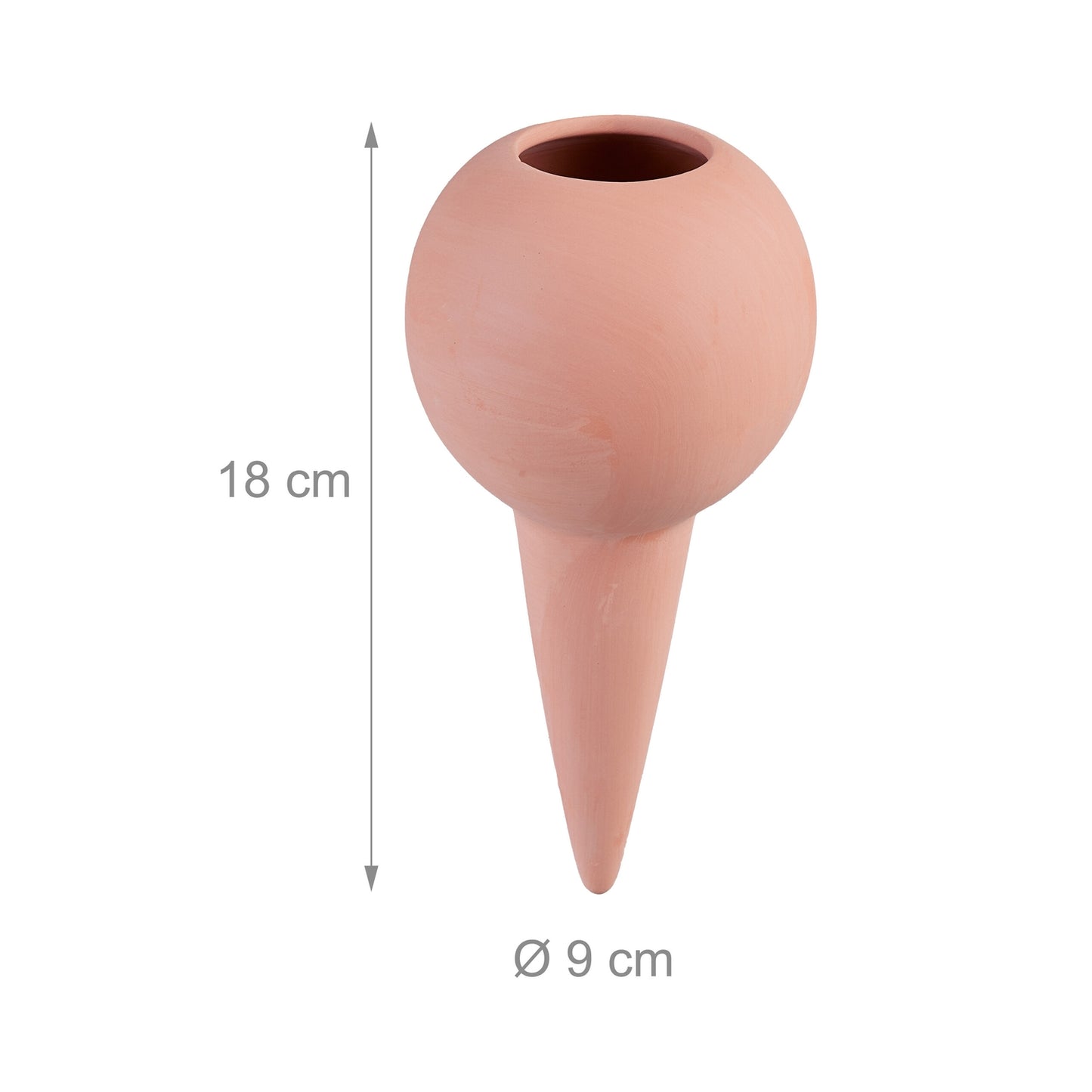 Clay cone for irrigation set of 4
