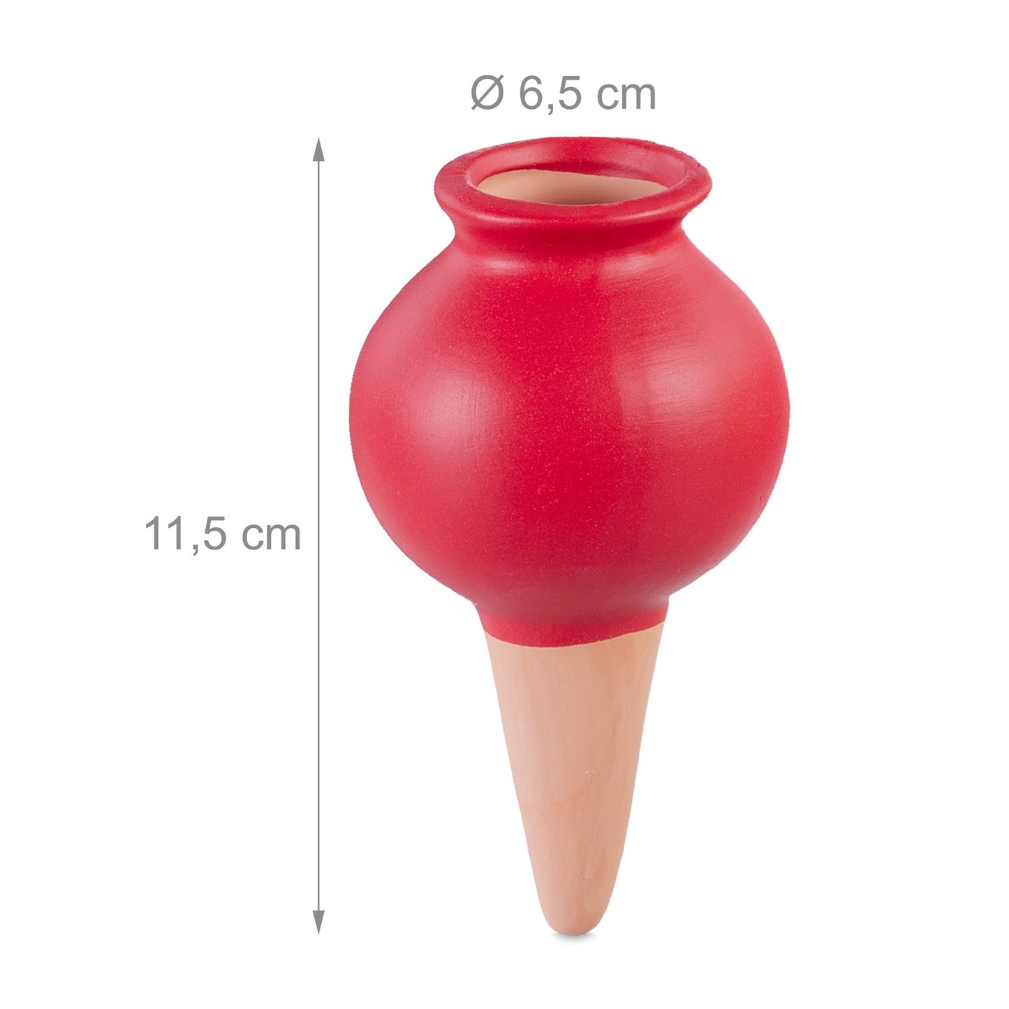 Clay cone set of 4
