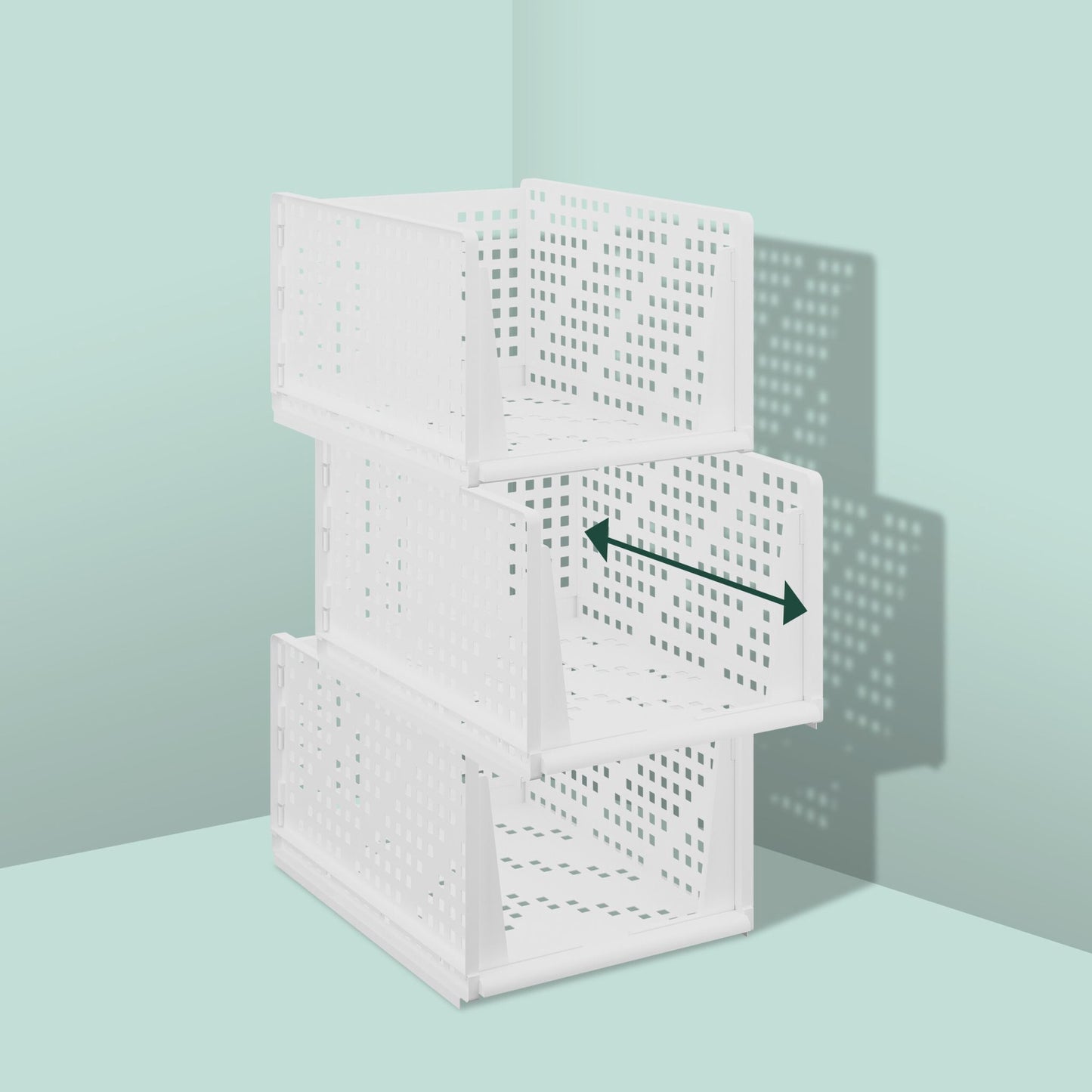 Closet organizer 3-pack