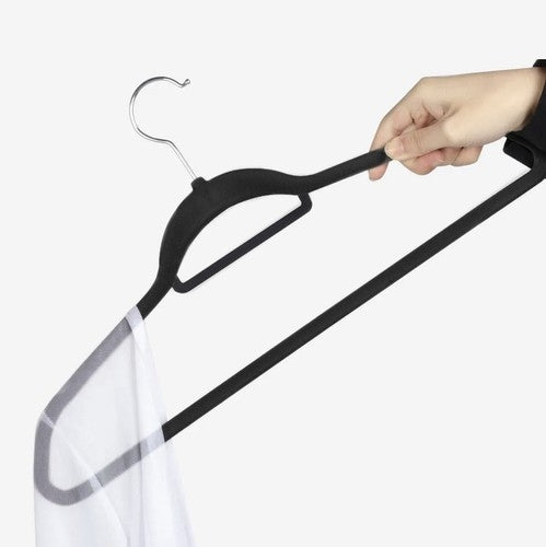 Clothes hanger 20 pieces - black Ruhhy 22536