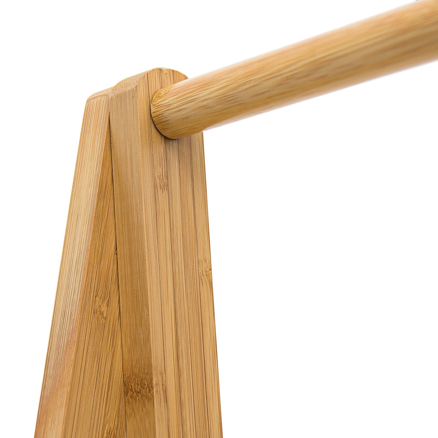Clothes hanger in bamboo
