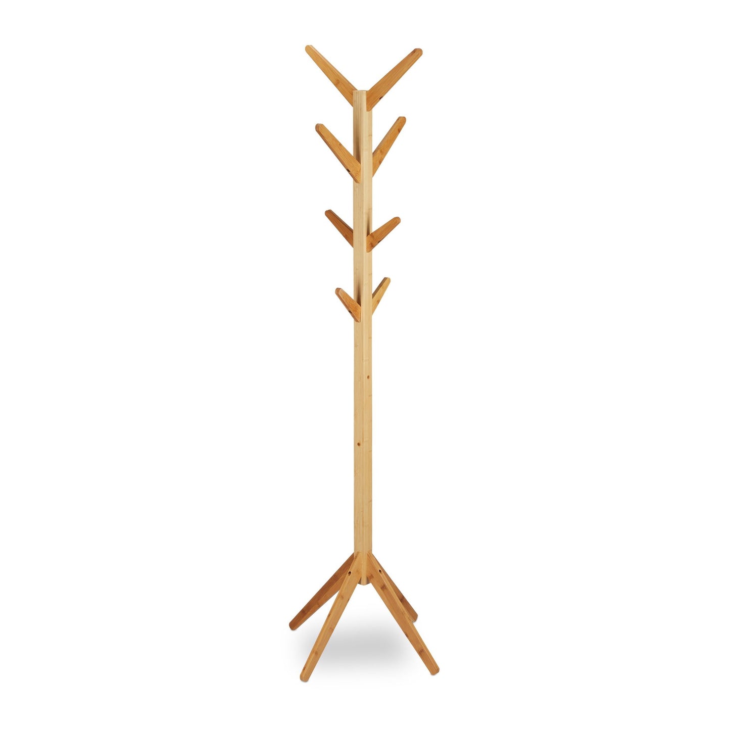 Clothes hanger in bamboo