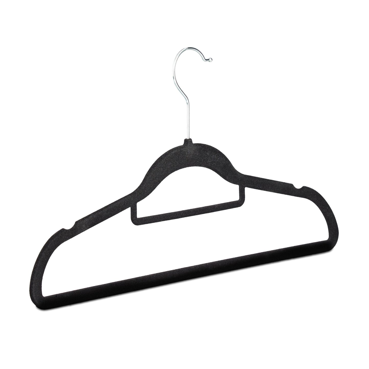 Clothes hanger narrow set of 20 velvet