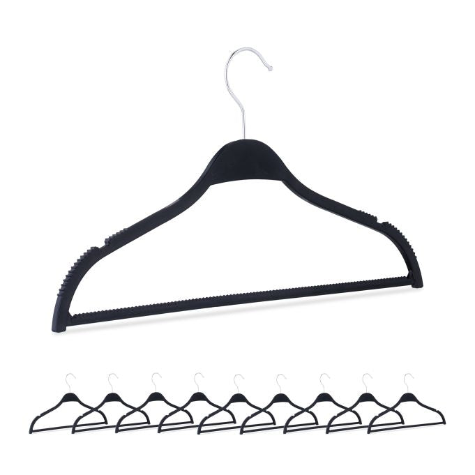 Clothes hangers made of wheat straw - 10 pcs