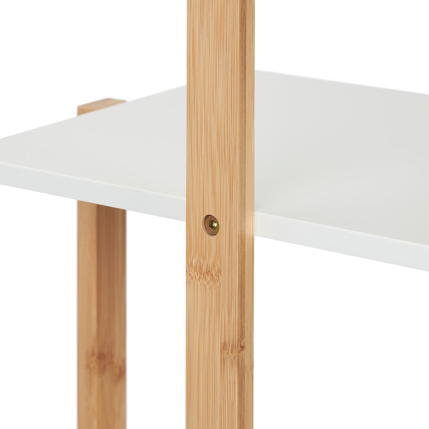 Clothes hanger with shelf