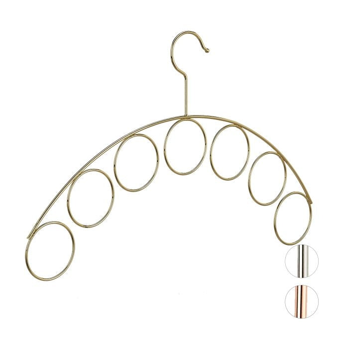 Coat Hanger with Scarf Holder