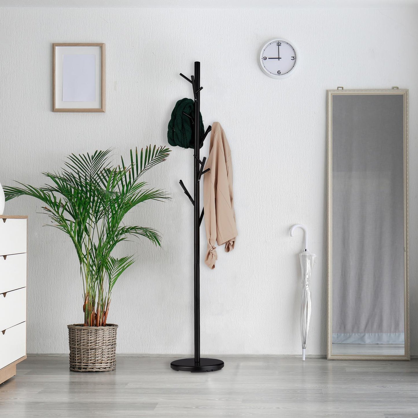 Coat Rack Black