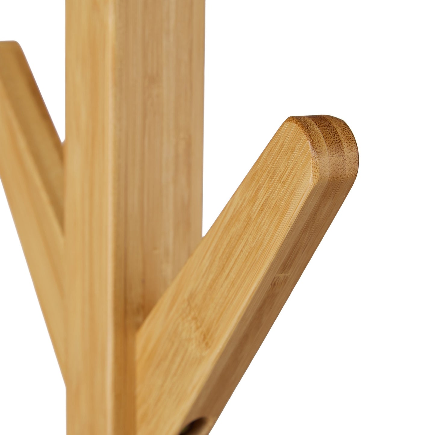 Coat rack in bamboo Tree-shaped