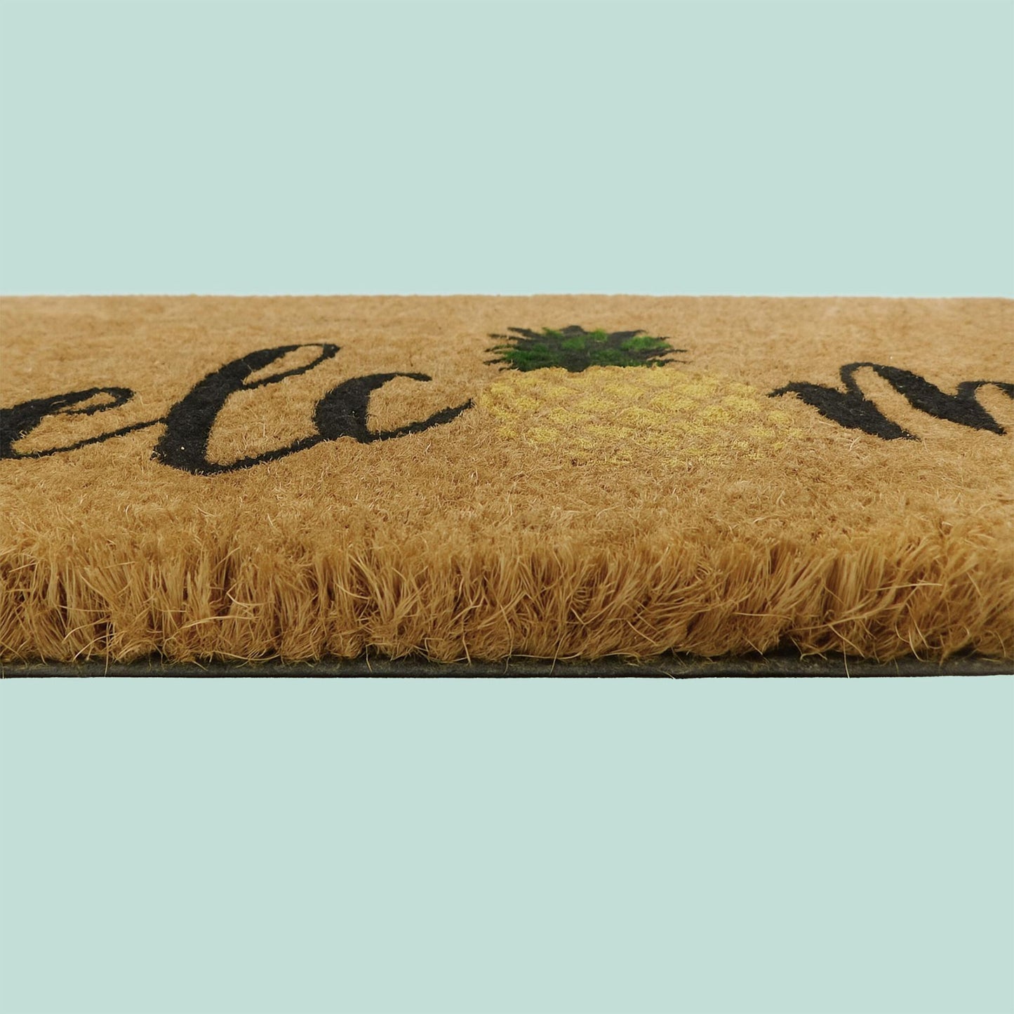 Coconut Fibre Non-Slip Welcome Mat, Indoor/Outdoor Use