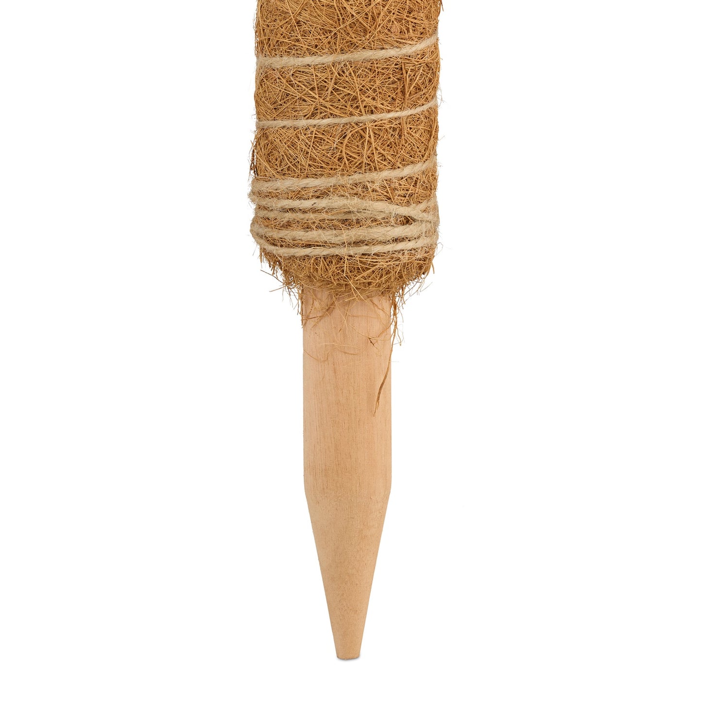 Coconut sticks 4-pack 40 cm with floral wire