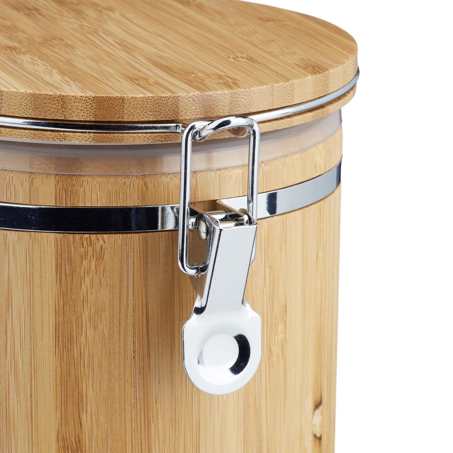 Coffee can in bamboo