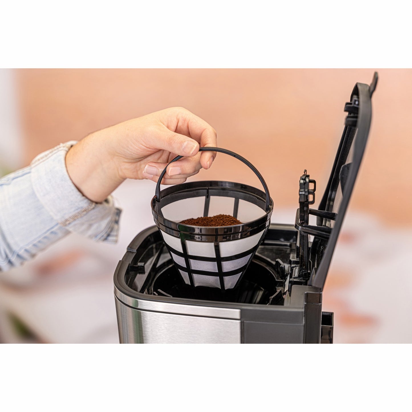Coffee maker with timer Stainless FKM 1000 1.5l 1000W