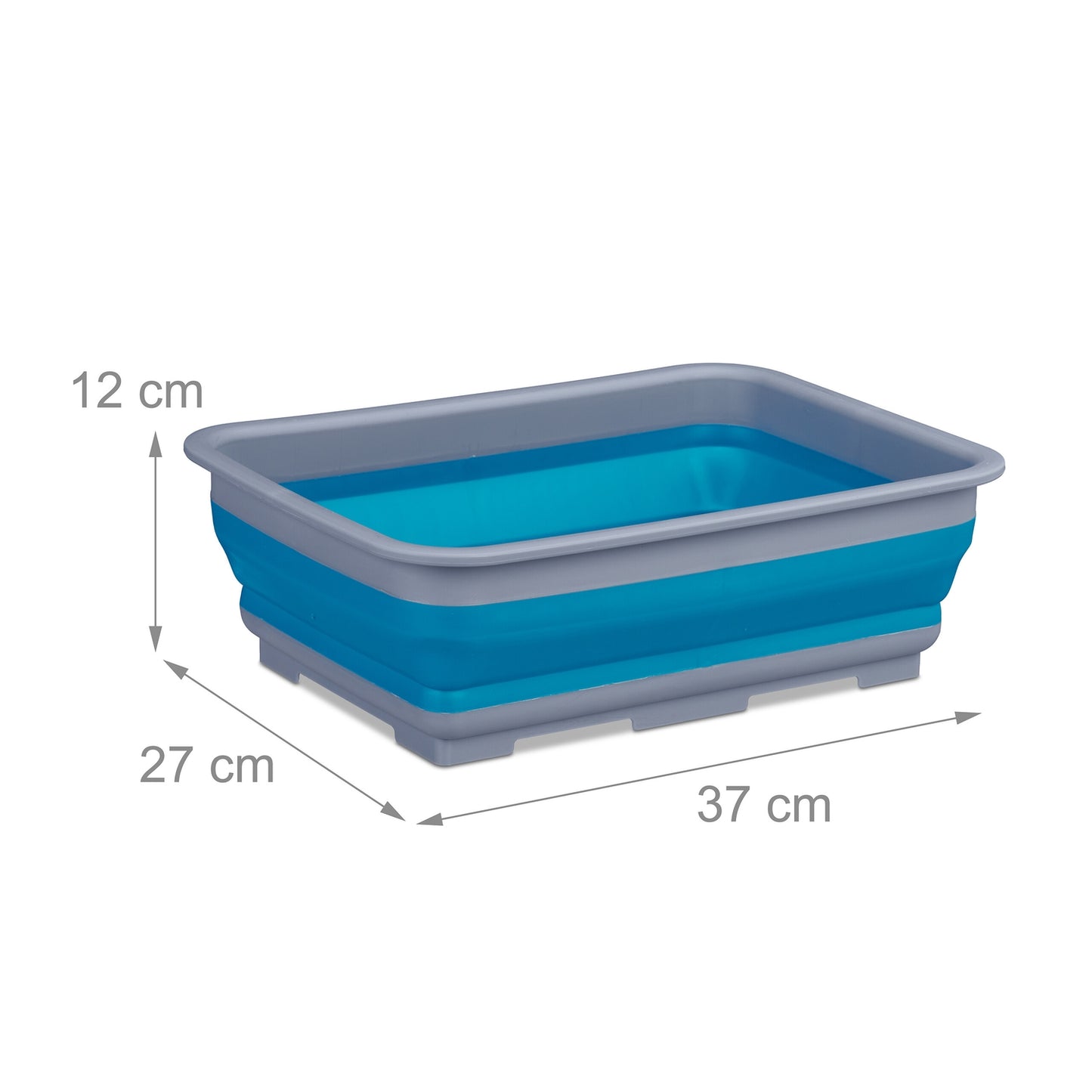 Collapsible basket for camping 7 L