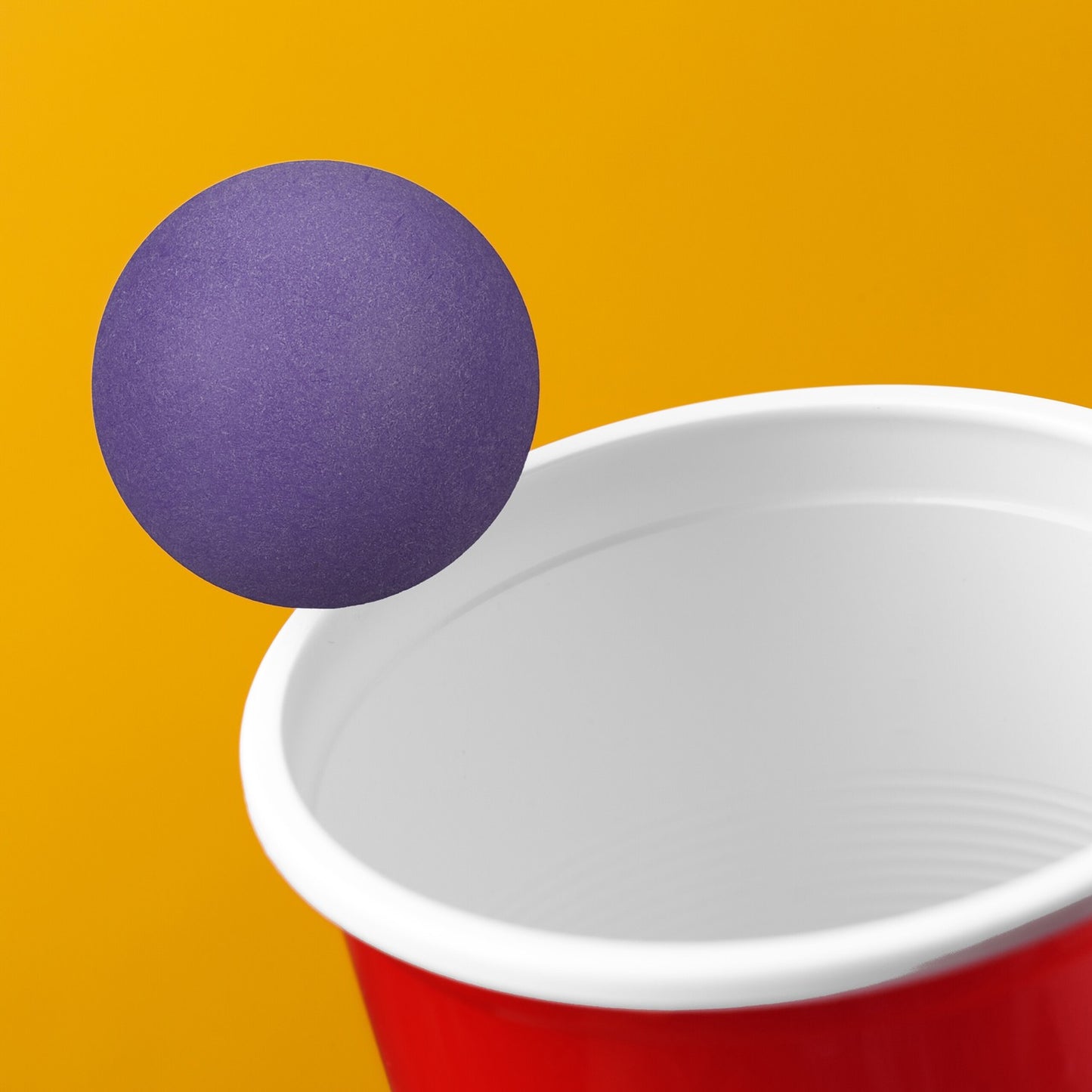Colorful Beer Pong balls in a set of 100