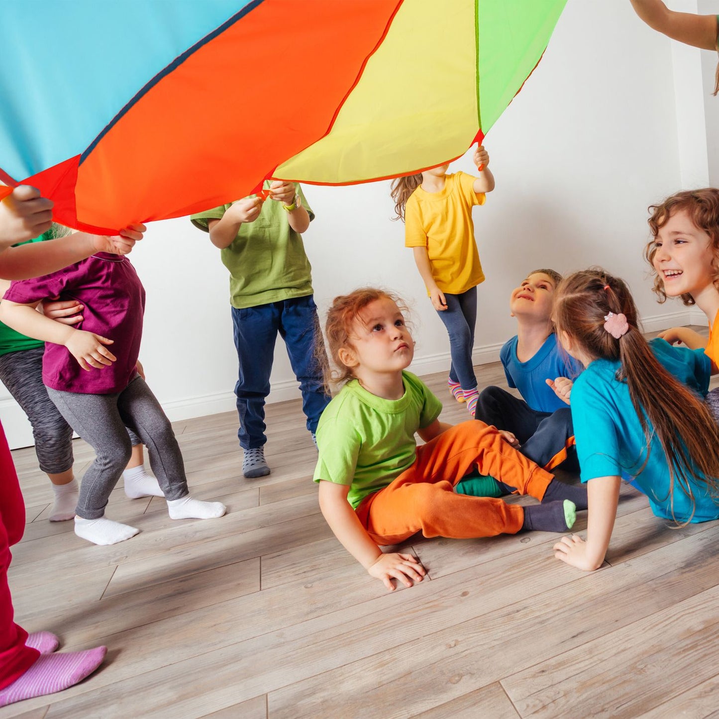 Colourful Play Parachute Diameter 6m