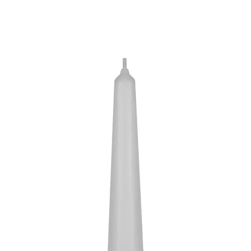 Cone candle white - set of 40 pcs