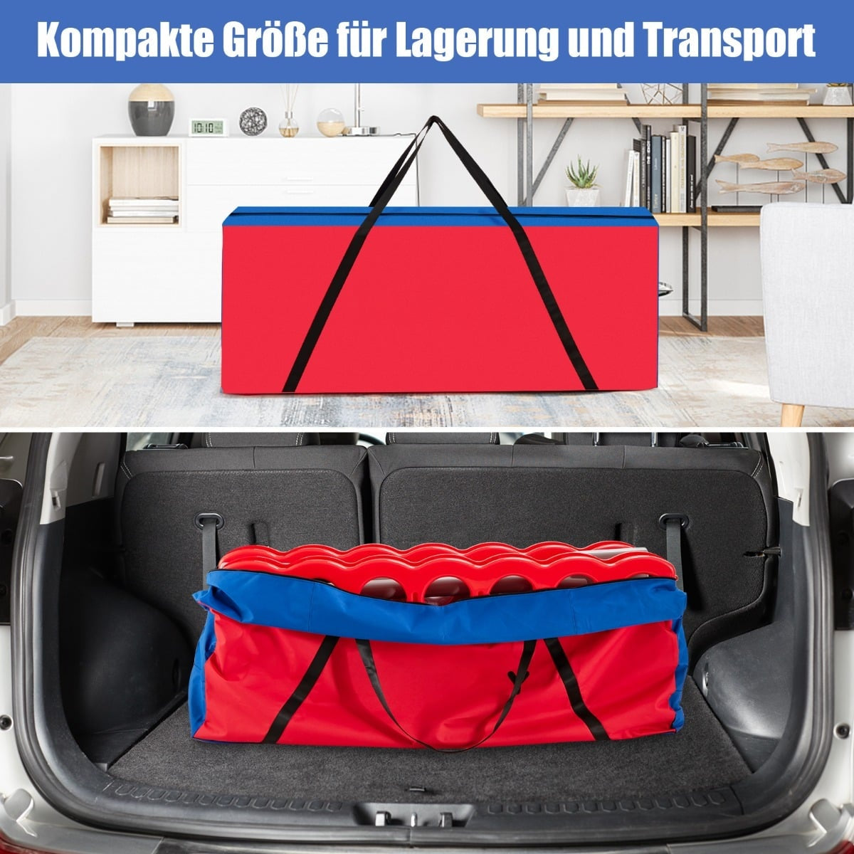 Connect Four Storage Bag – Durable Oxford Fabric, 120x29x48 cm
