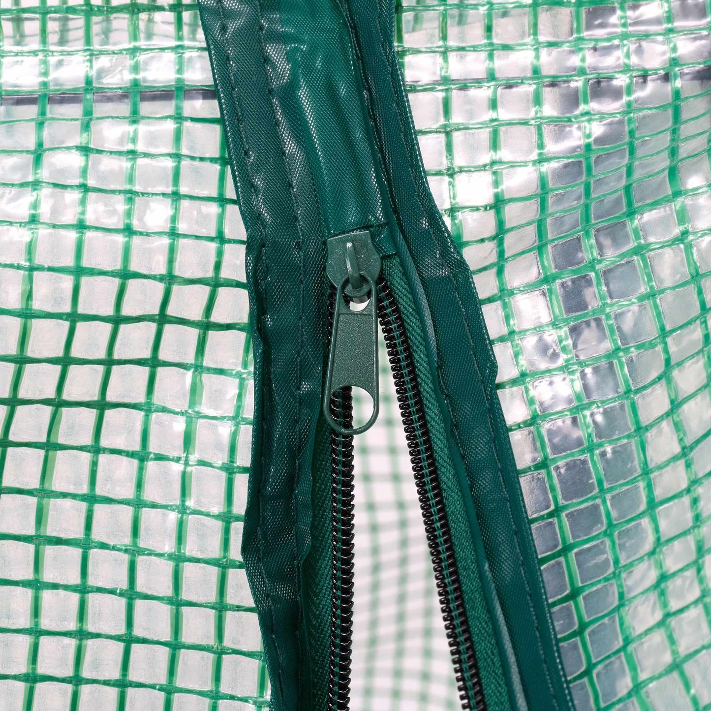Cooling frame with PE film