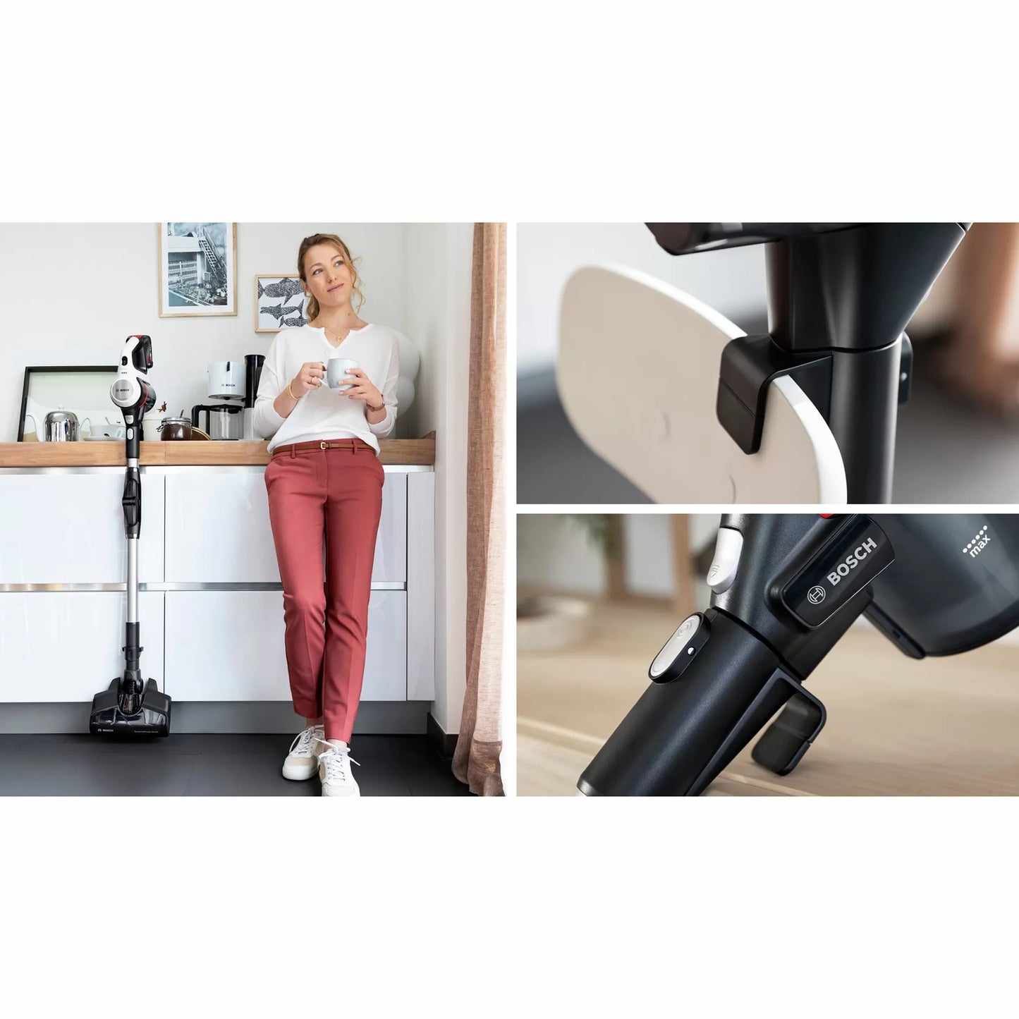 Cordless Vacuum Cleaner 18V, 3.0AH Battery, 40min Runtime