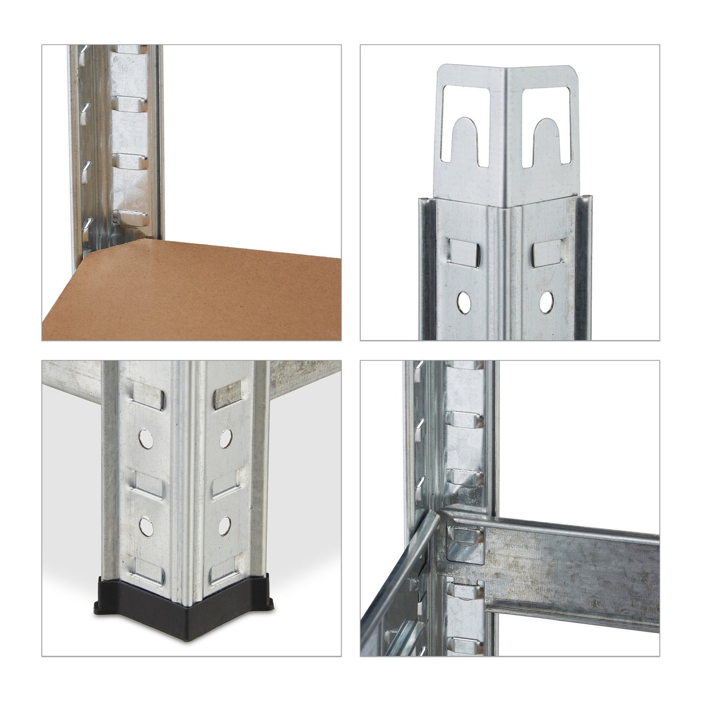 Corner shelf with 5 shelves