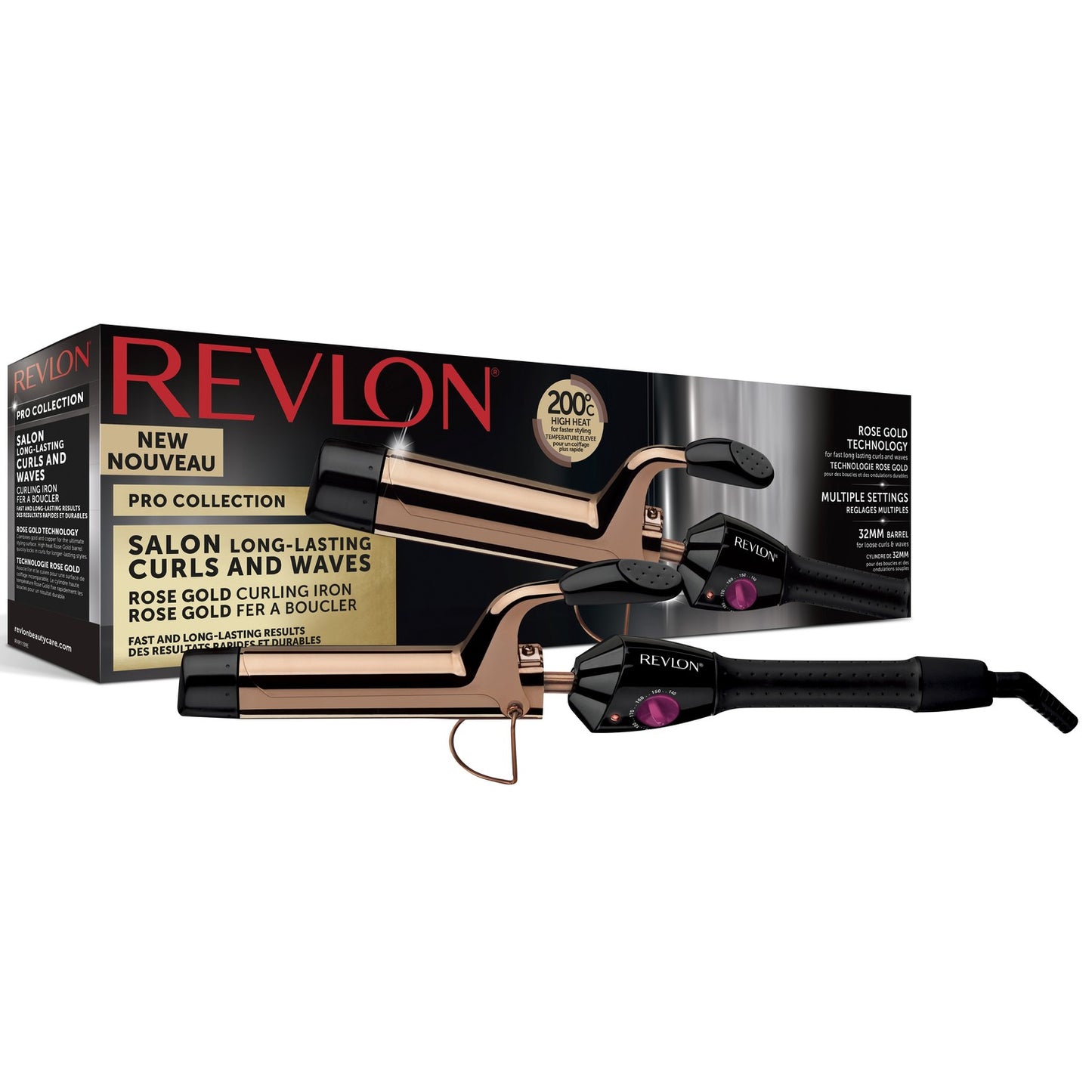 Curling iron Long-Last Curl & Wave PRO RVIR1159