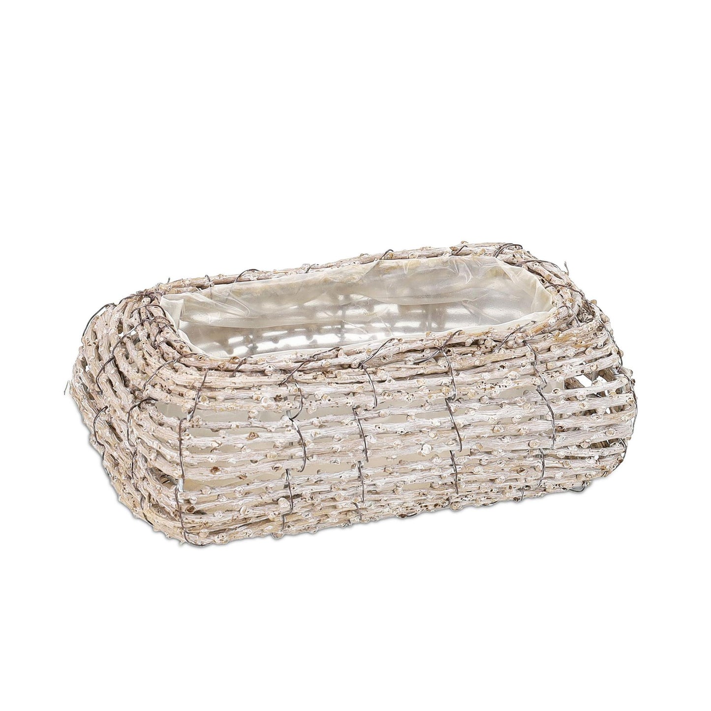Curved flower pot - set of 2