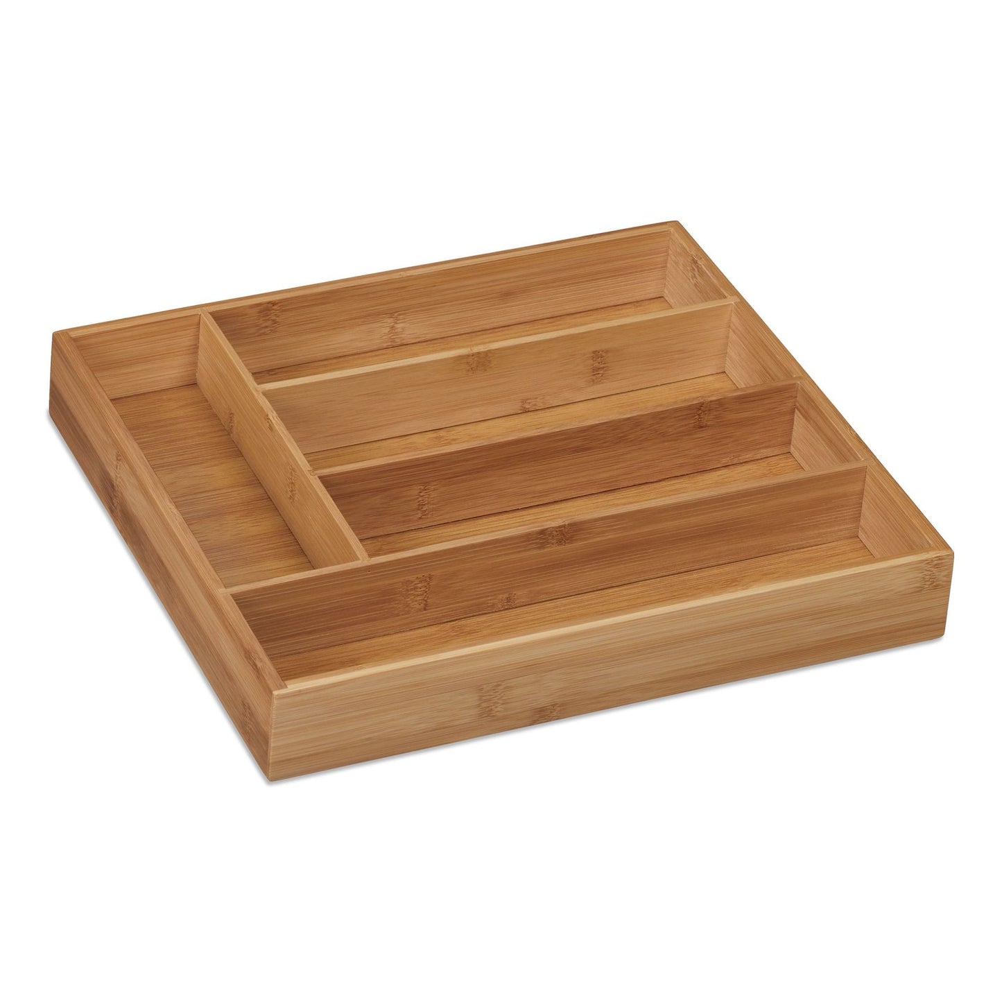 Cutlery box bamboo 5 compartments