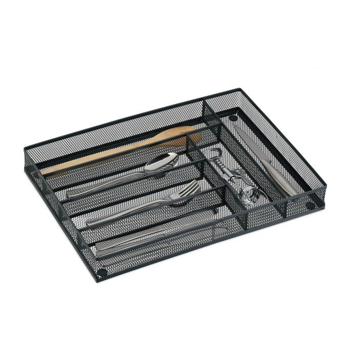 Cutlery tray for metal boxes