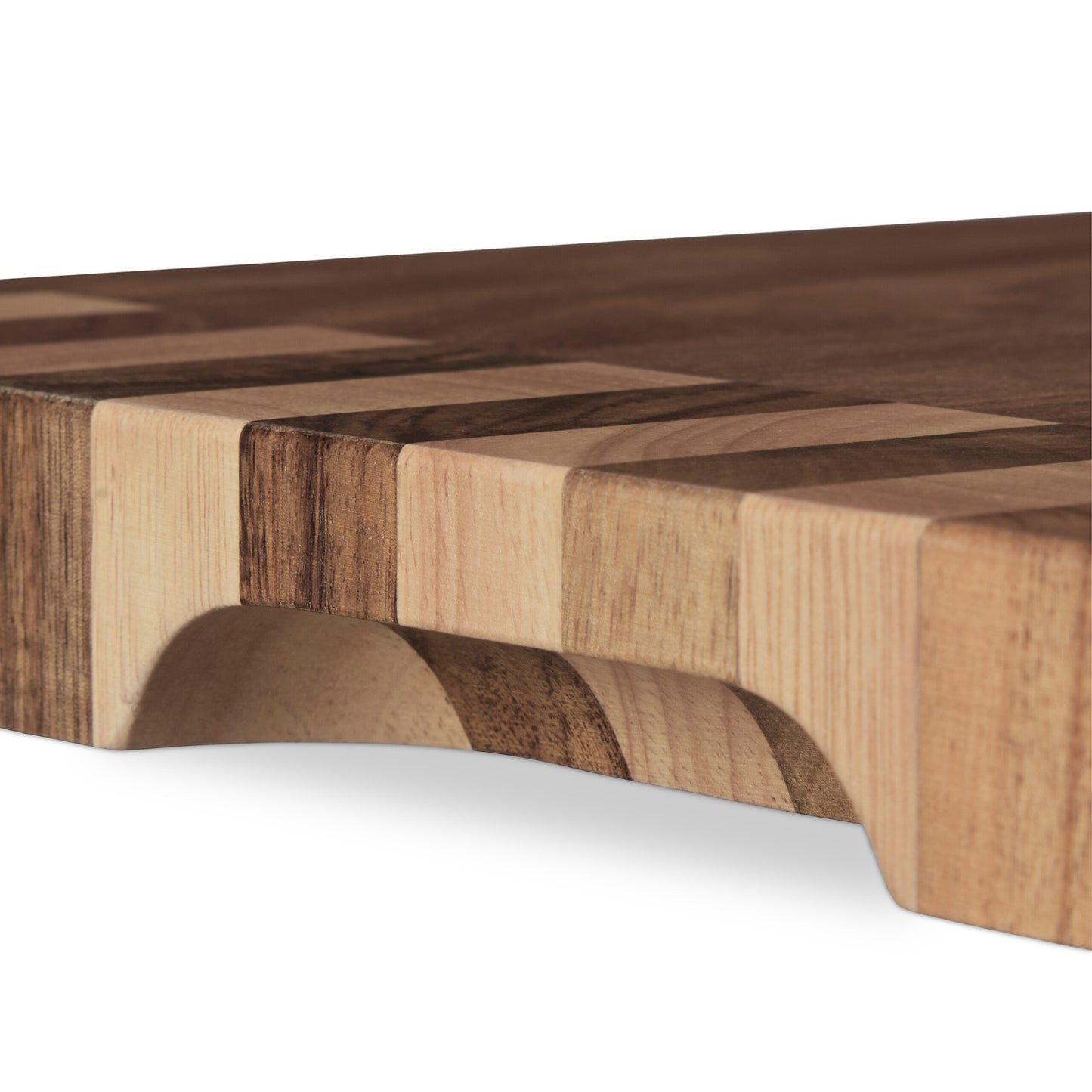 <p>Large serving platter crafted from acacia wood offers durability and elegance, perfect for cutting and serving. Its knife-friendly, antibacterial surface ensures safe and stylish kitchen use.</p>
<ul>
<li>Experience durability with solid acacia wood c