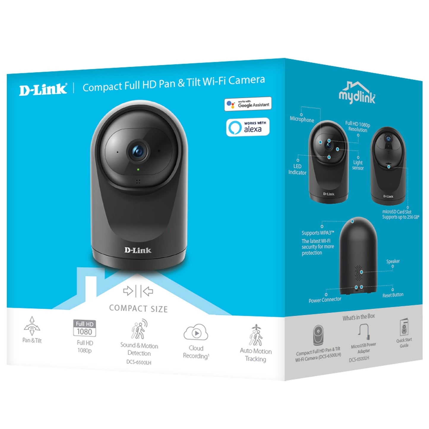 DCS-6500LH Full HD Pan/Tilt WiFi Camera