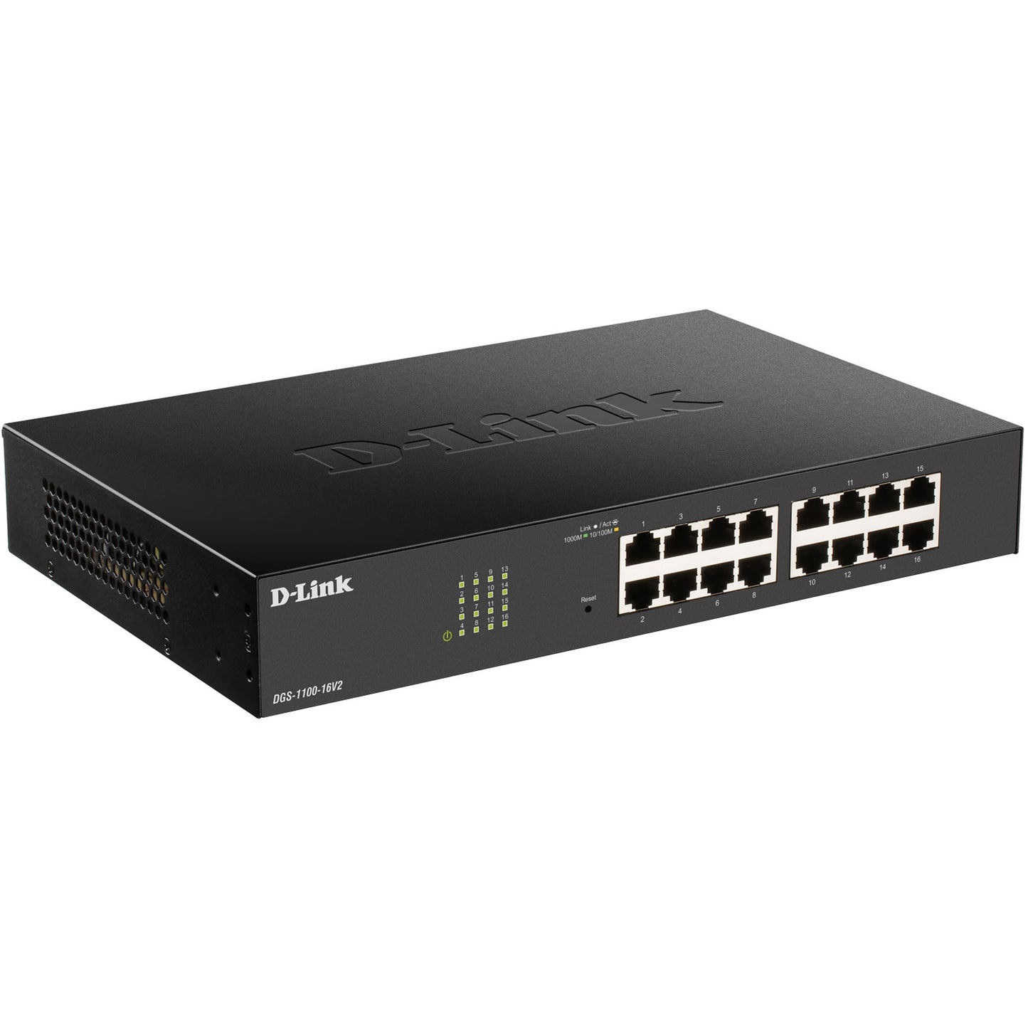 DGS-1100-16V2 16-port Smart Administerable Gigabit Switch