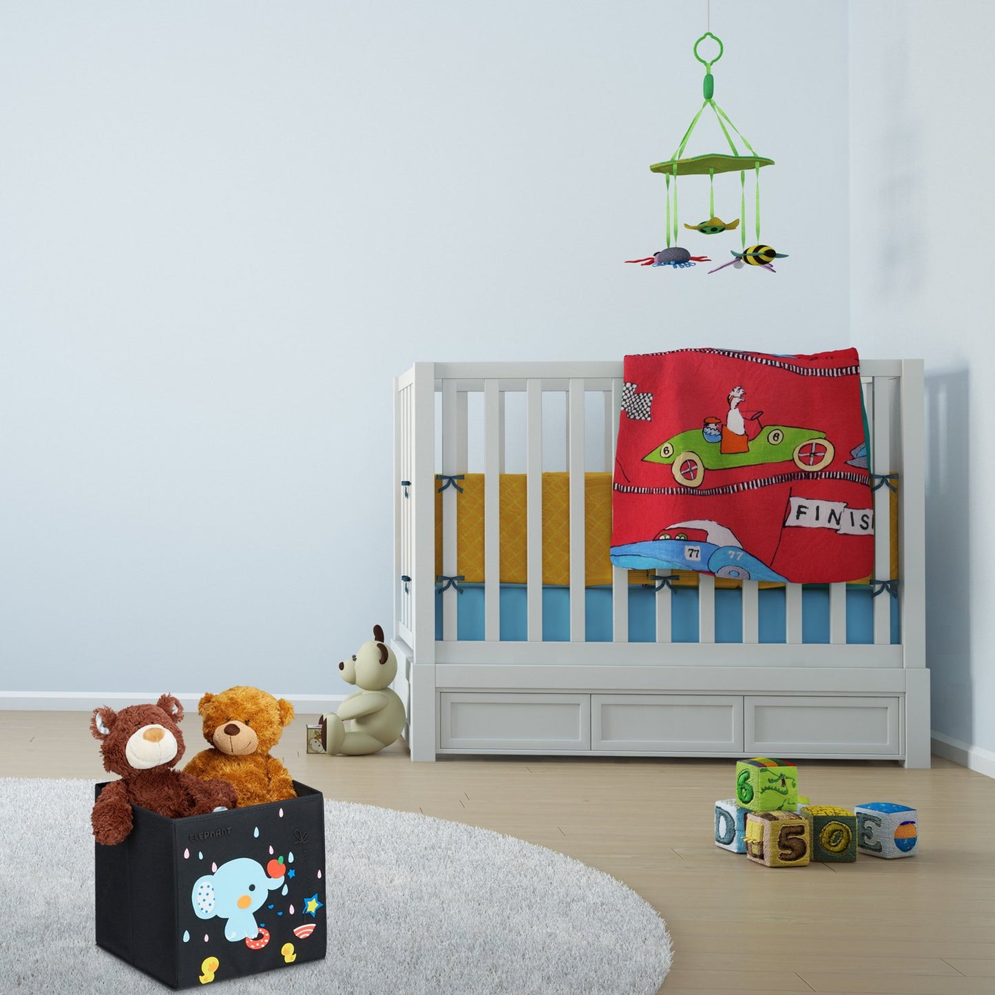 DIY storage boxes for kids
