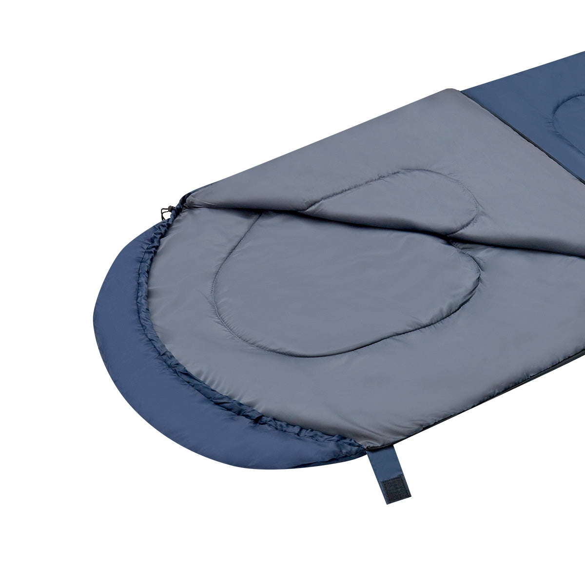 Dark Blue-Gray Sleeping Bag, Size L, Lightweight