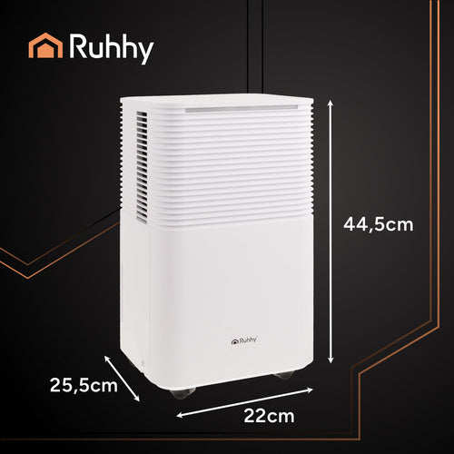 Dehumidifier, 12L/Day, WiFi, Timer, Humidistat