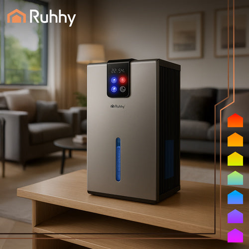 Dehumidifier with Peltier Tech, 2.2L Tank, 1000ml/Day