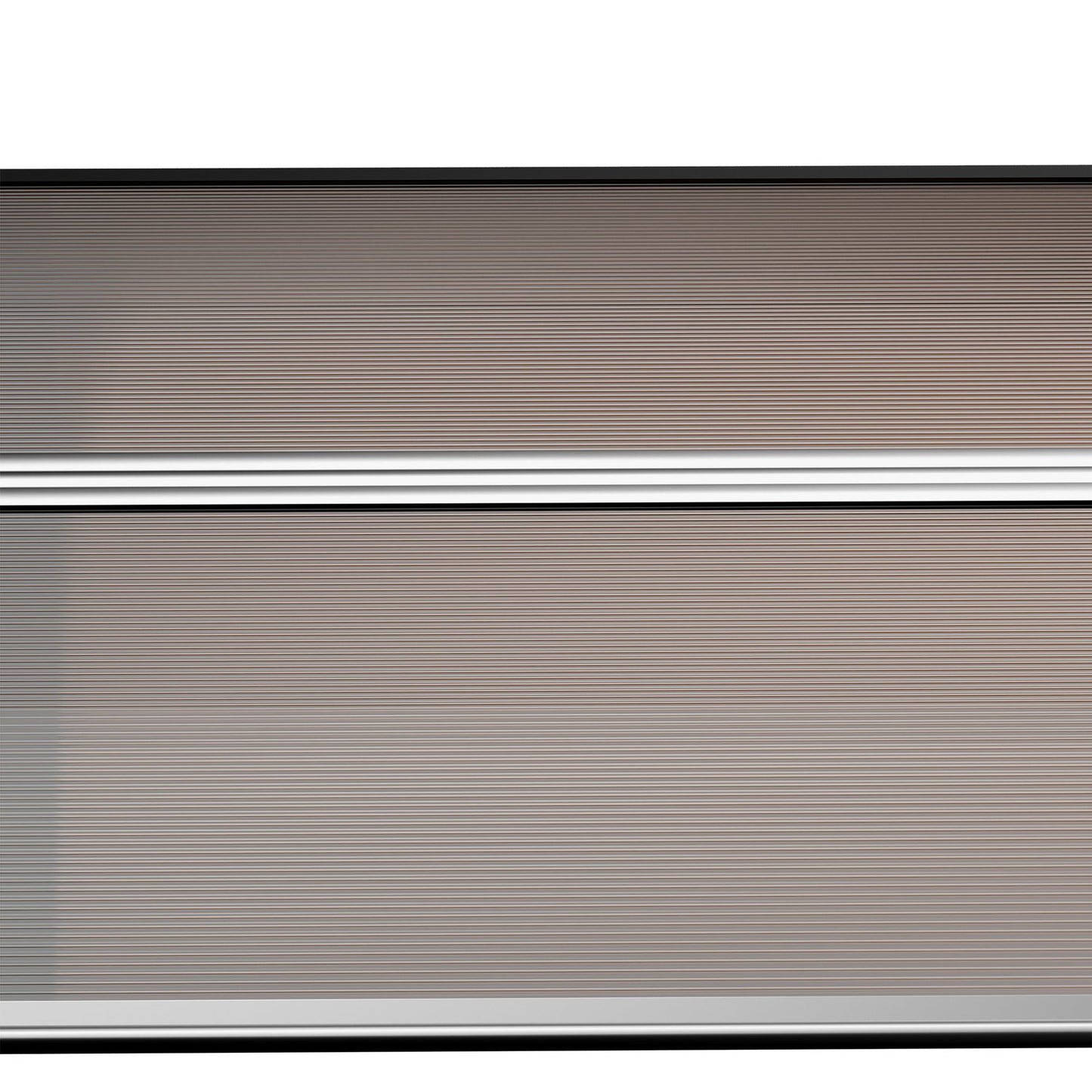 Outdoor desk cover - UV, rain and sun protection, aluminum