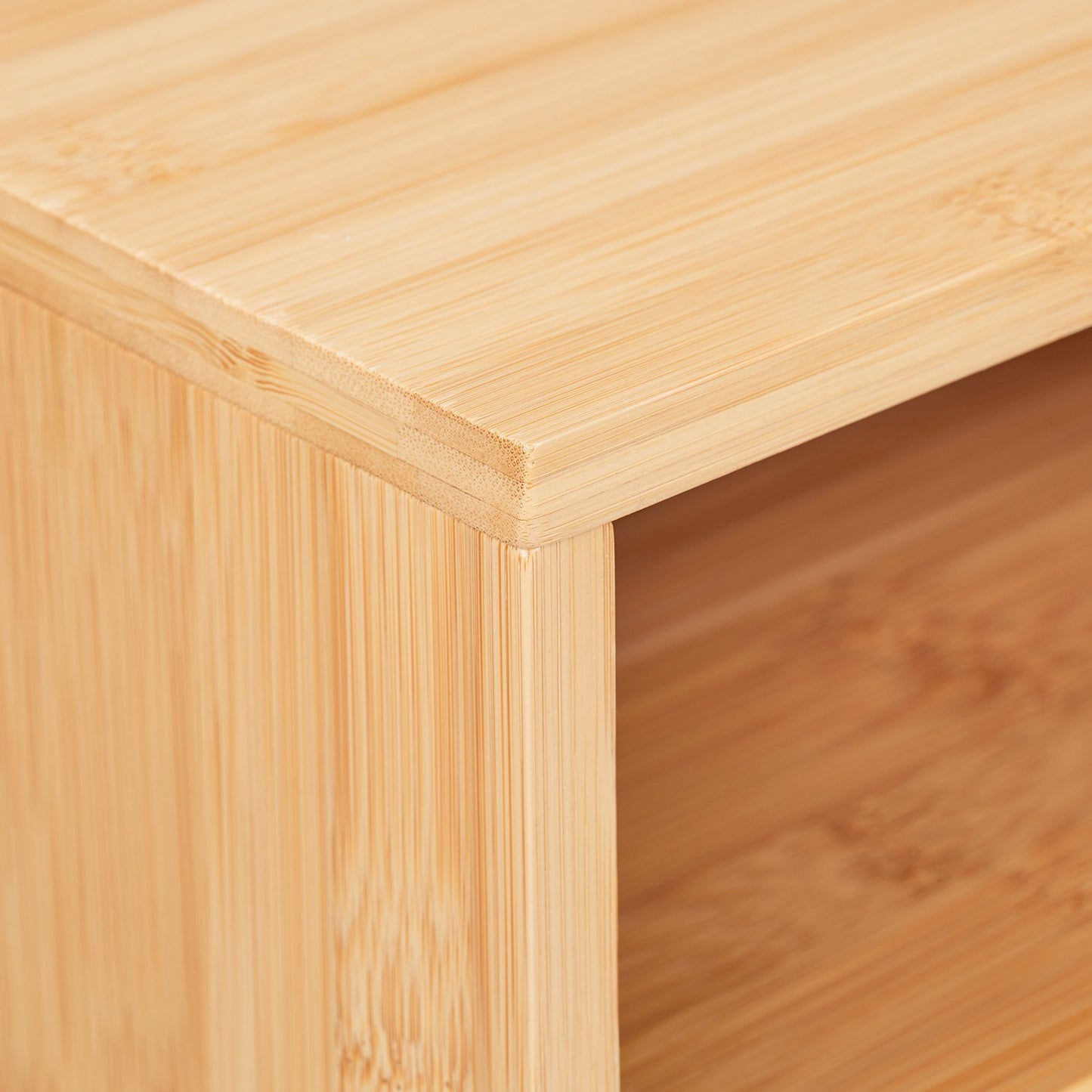 Desk in bamboo for printers