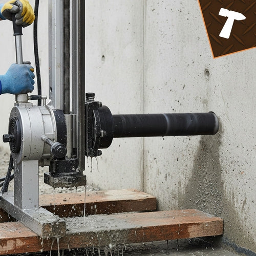 Diamond Core Drill Bit, 63x450mm, Concrete & Stone