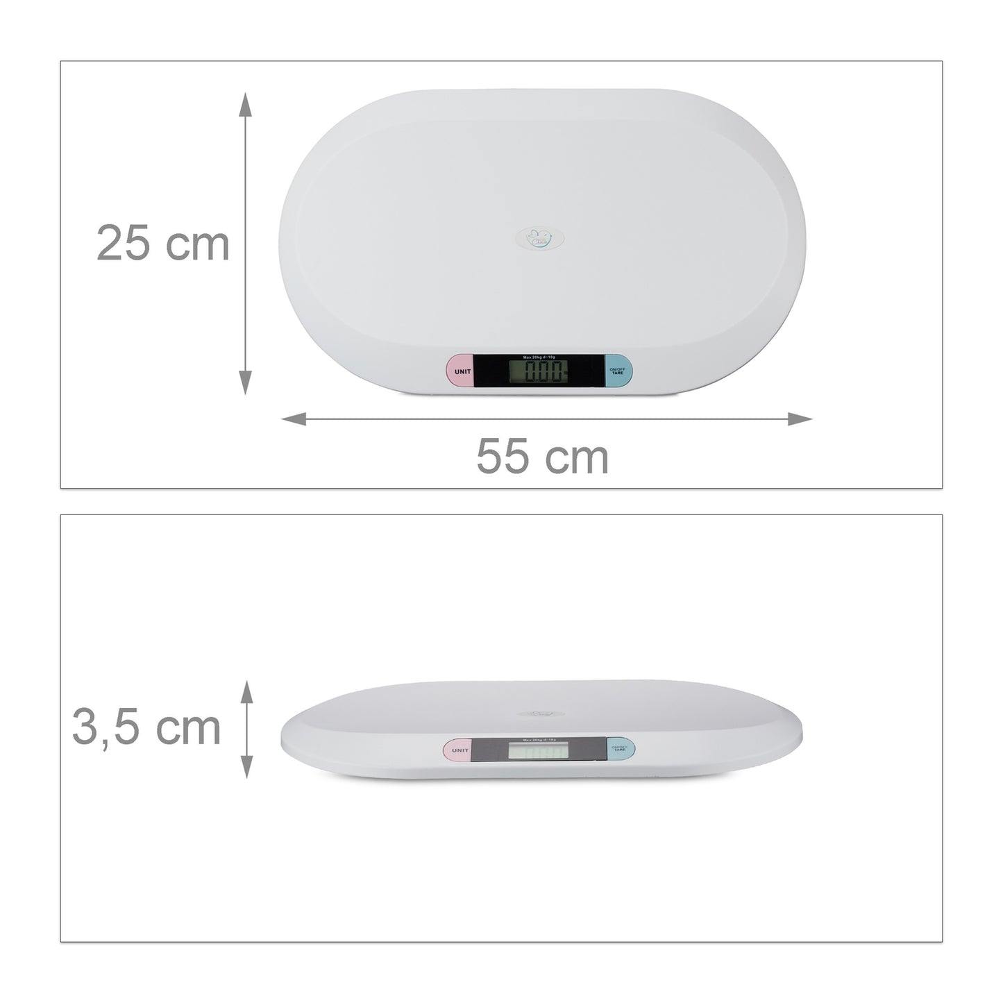 Digital baby scales