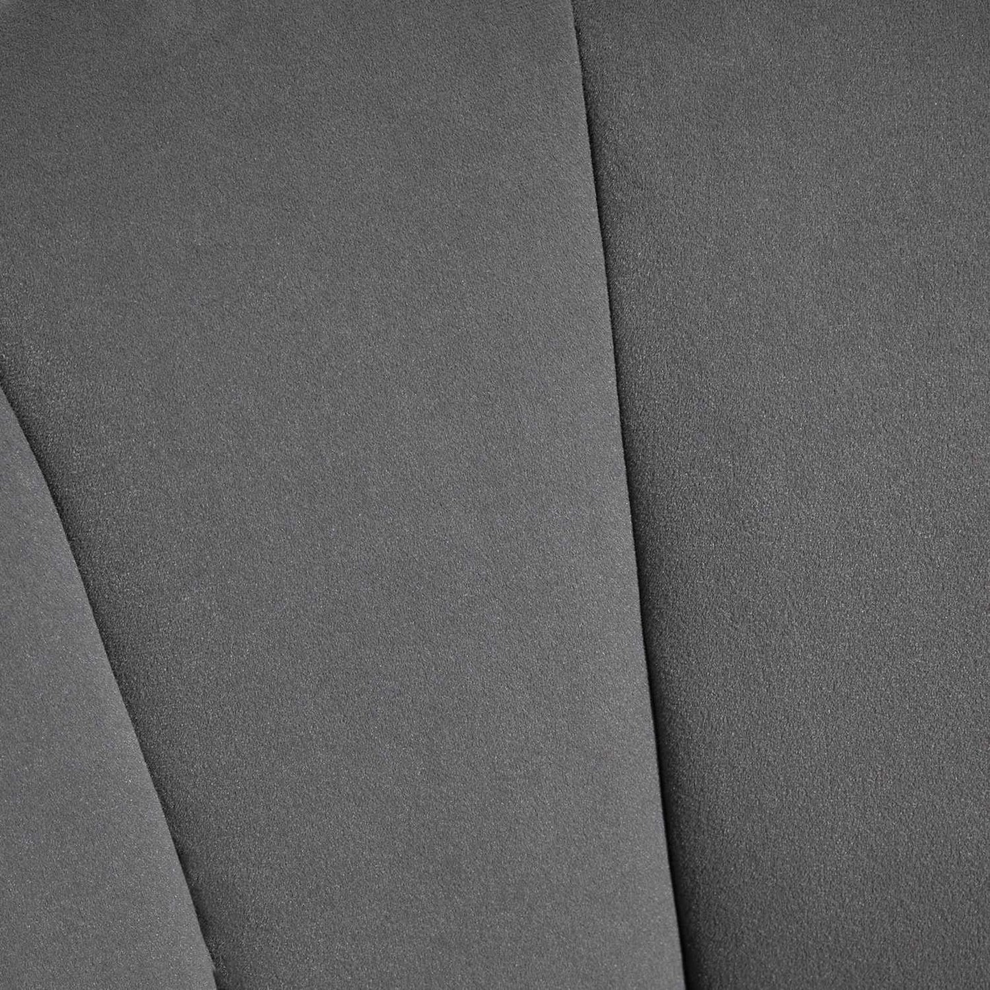 Dark gray polyester armchair with backrest, 66x72x79 cm