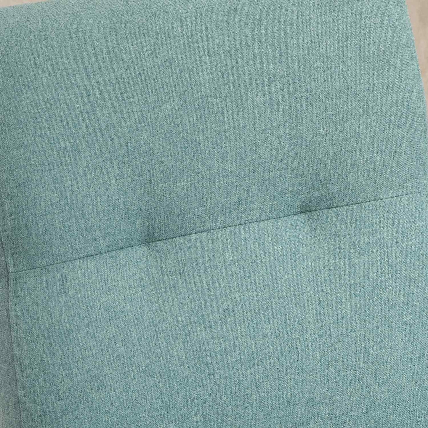 Green Upholstered Dining Chairs, Set of 2 - Padded Linen Chairs