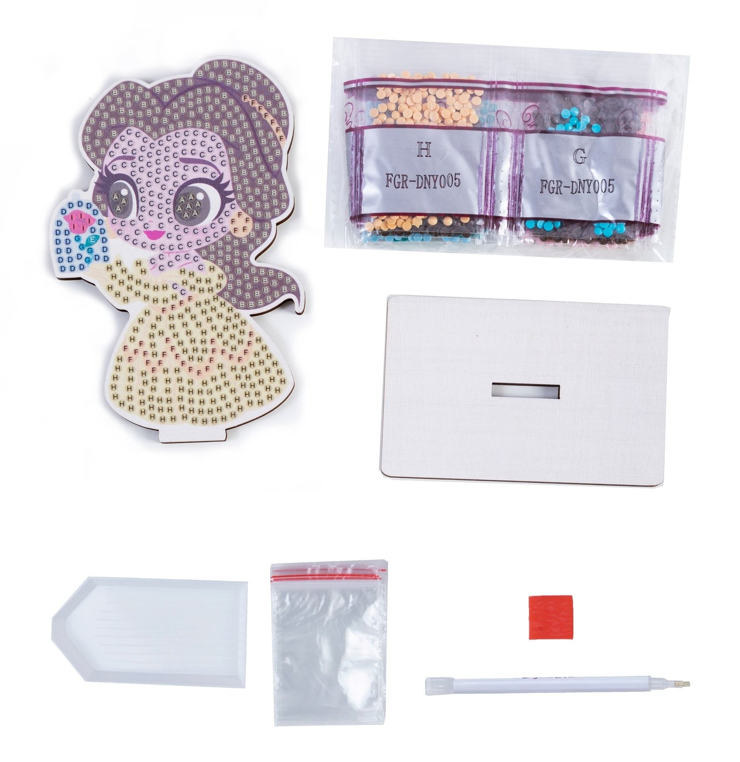 Disney Princess Art Set With Crystals, Belle